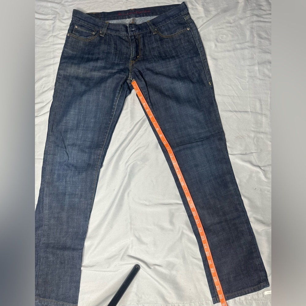 Levi's Dark Indigo Straight Jeans - Picture 8 of 17